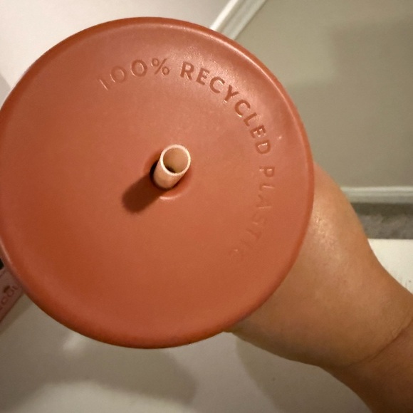 Starbucks 2024 Terracotta Recycled Stainless Steel Triangle Tumbler 24oz - Picture 7 of 8